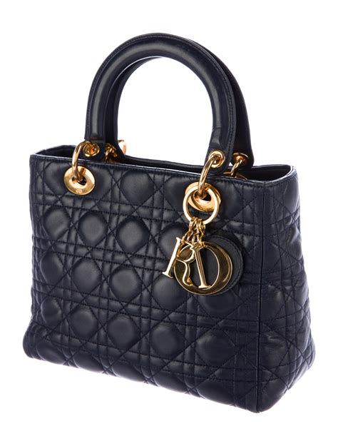 christian dior tasche congnac|lady Dior designer bag.